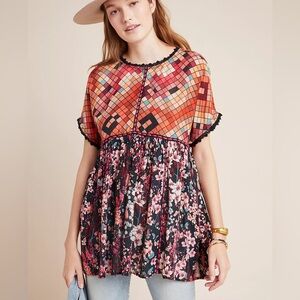 Bl-nk Sidonie Embroidered Swing Tunic